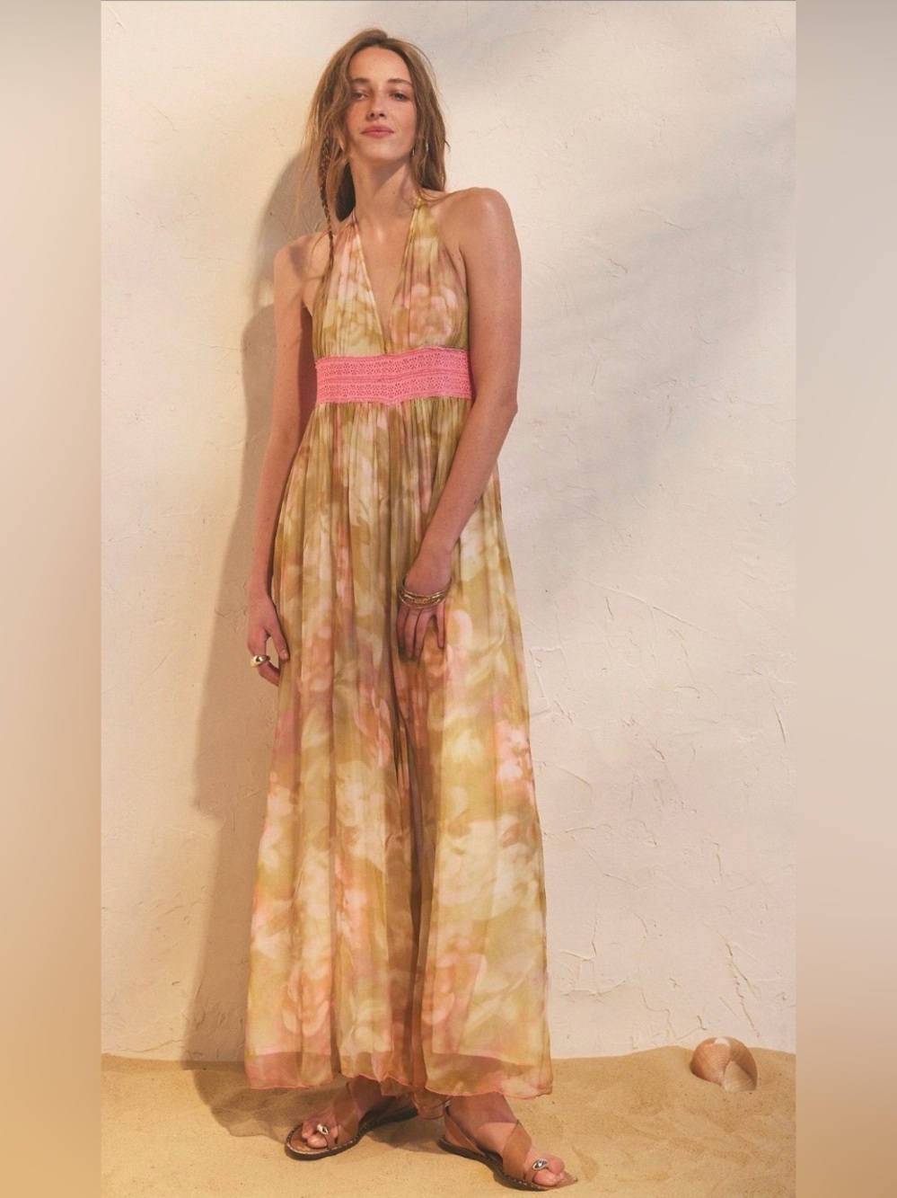 Ultraviolet Haze Jumpsuit NWOT blush meadow combo‎